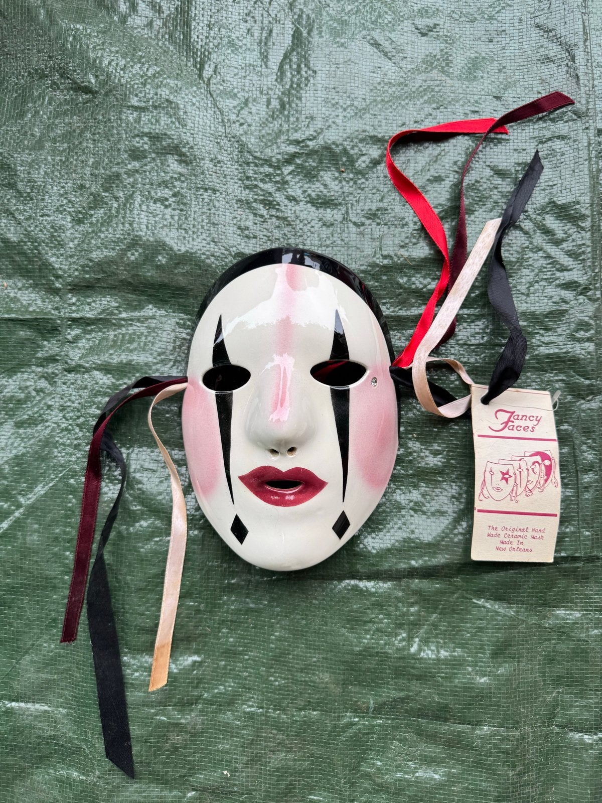 Fancy Faces masker - Handgemaakt Venetiaans masker, Ophalen of Verzenden, Nieuw