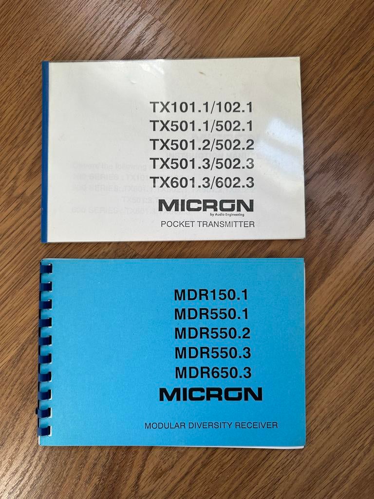 Micron Pocket Transmitter en Modular Diversity Receiver, Ophalen of Verzenden, Gebruikt