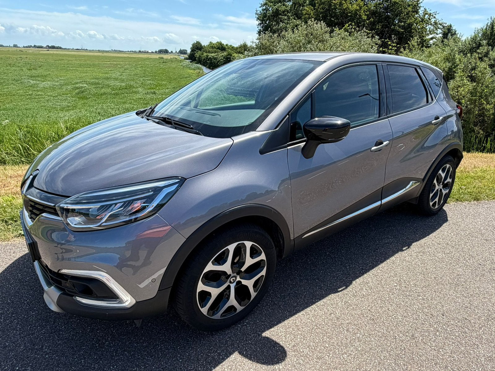Renault Captur 0.9 TCE 90 2018 Grijs, Auto's, Voorwielaandrijving, 898 cc, Stof, 620 kg
