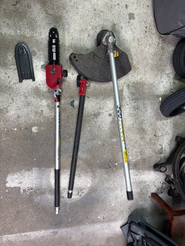 IKRA Benzine multifunctional tuin gereedschap, Ophalen, Gebruikt, 50 mm of meer