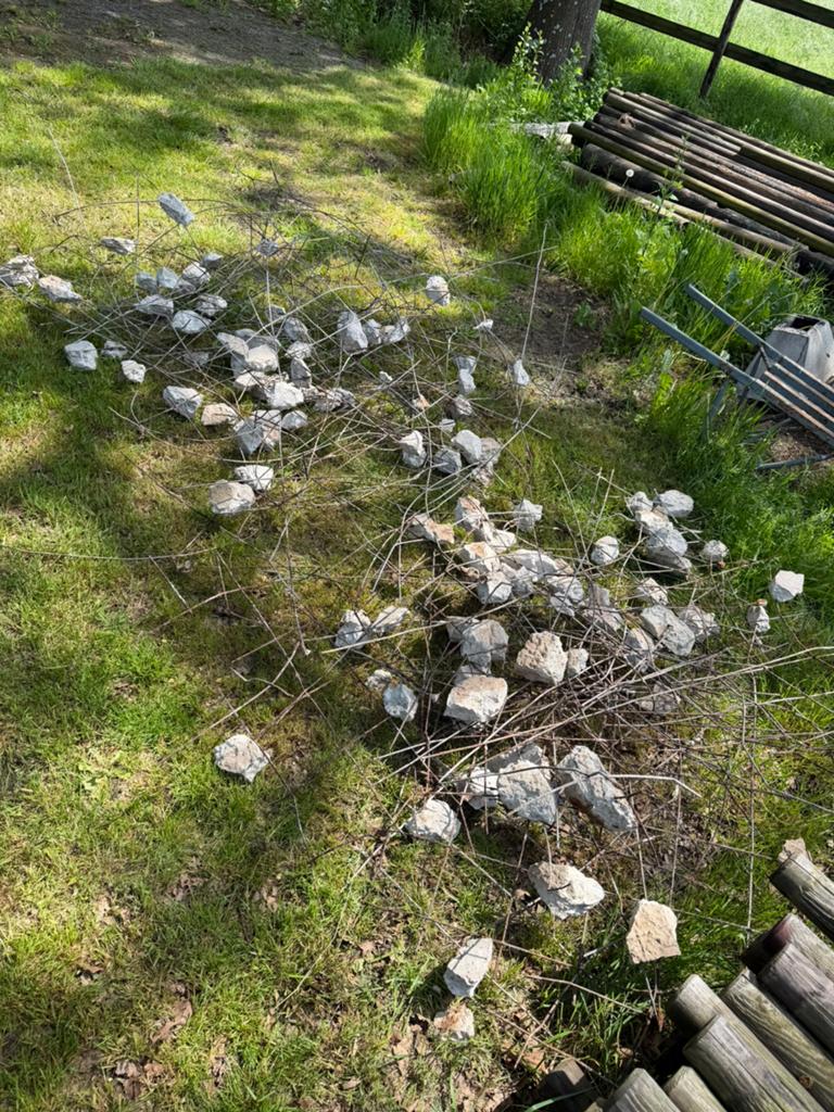 Betonijzer gratis, Ophalen, Gebruikt, IJzer