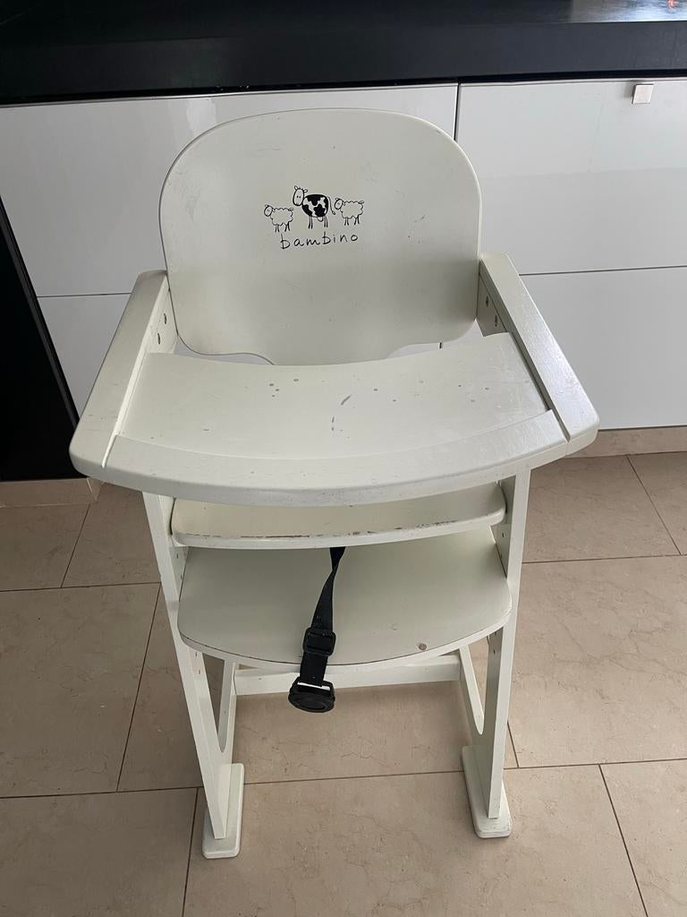 Bambino kinderstoel met schattige schapenprint, Kinderen en Baby's, Kinderstoelen, Ophalen, Gebruikt