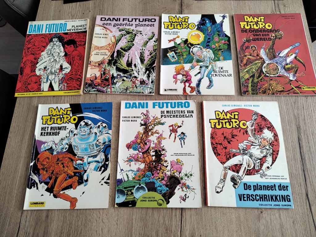 Dani Futuro stripboeken - Complete serie of reeks, Ophalen of Verzenden