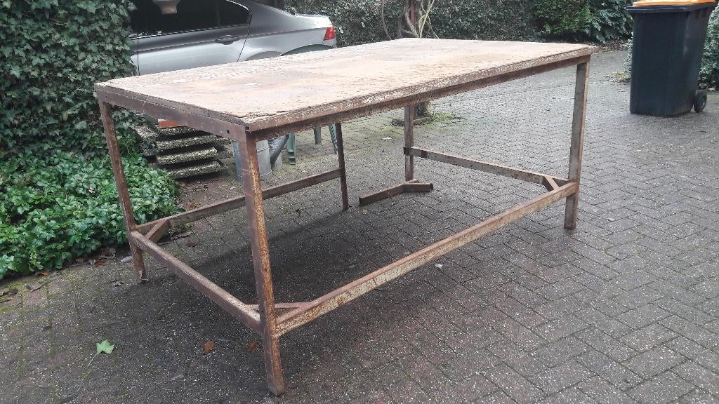 werkbanktafel, Doe-het-zelf en Verbouw, Werkbanken, Ophalen, Gebruikt
