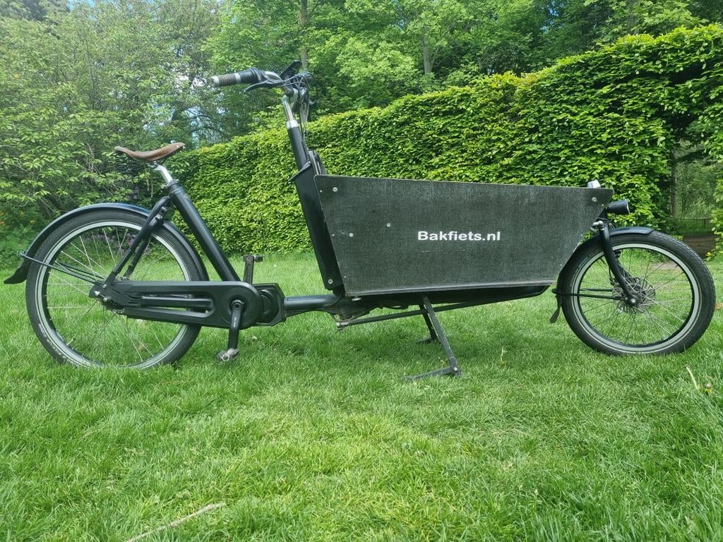Bakfiets NL Cargobike Long Cruiser Steps, Fietsen en Brommers, Fietsen | Bakfietsen, Gebruikt, 3 kinderen, Elektrisch, Ophalen