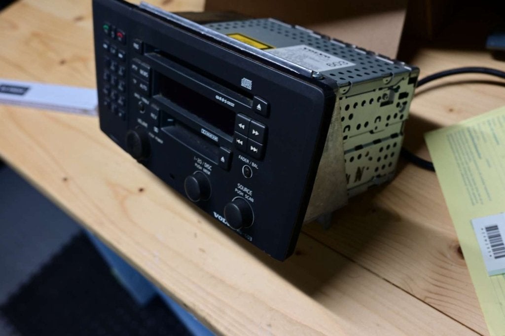 VOLVO HU-603 originele Radio unit dashboard (dubbel DIN), Ophalen of Verzenden, Gebruikt