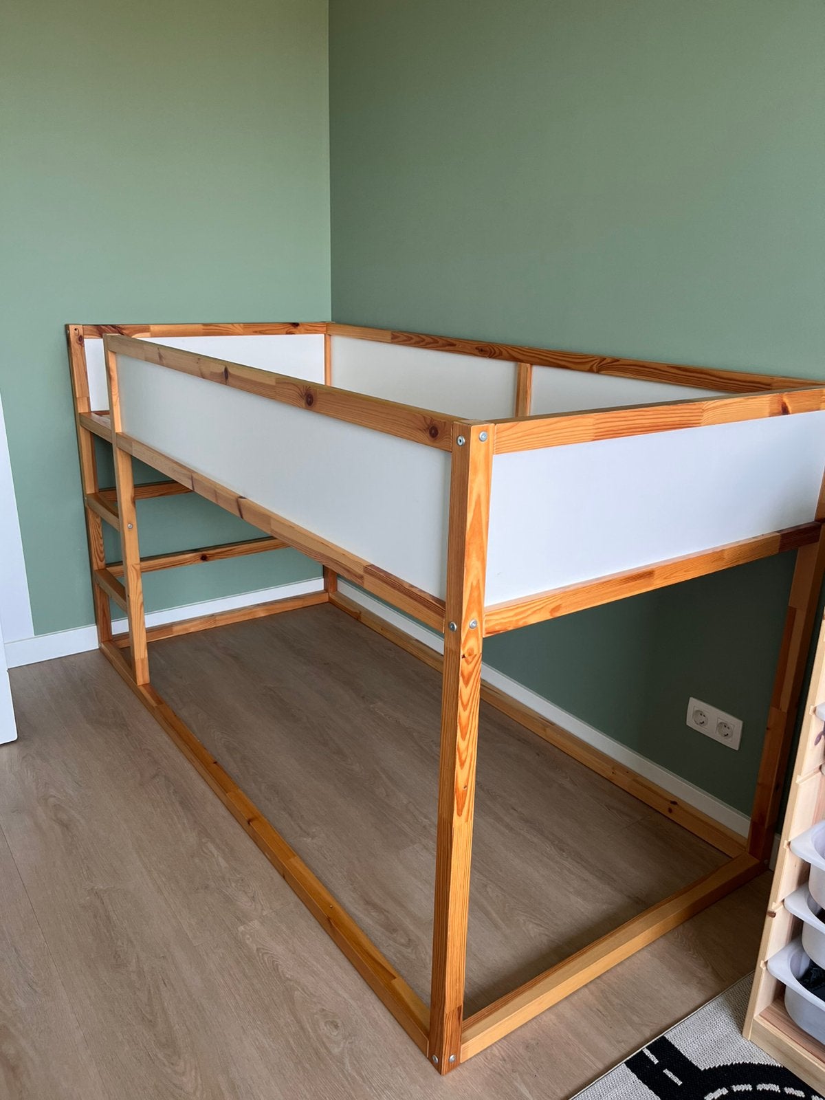 Kura Ikea bed - hoogslaper, Ophalen, Zo goed als nieuw, Hoogslaper