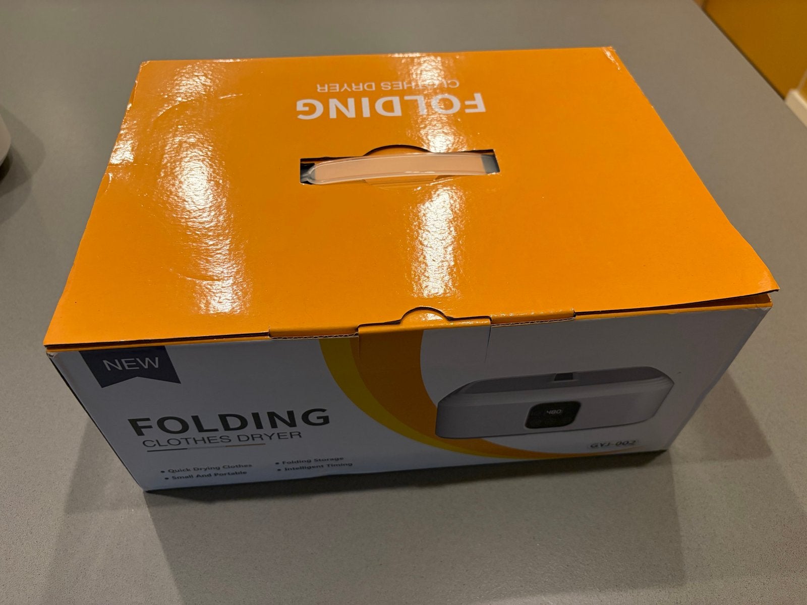 Opvouwbare kledingdroger - Compact en draagbaar, Witgoed en Apparatuur, Wasdrogers, Minder dan 85 cm, Ophalen of Verzenden, Zo goed als nieuw