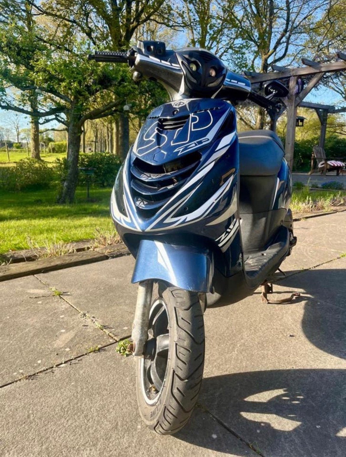 Piaggio Zip 80cc, Fietsen en Brommers, Scooters | Piaggio, Ophalen, Gebruikt, Maximaal 45 km/u, Zip