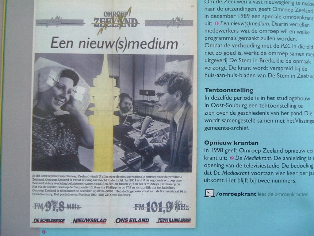 Omroep Zeeland van begin tot nu. U hoort nog van ons., Ophalen of Verzenden