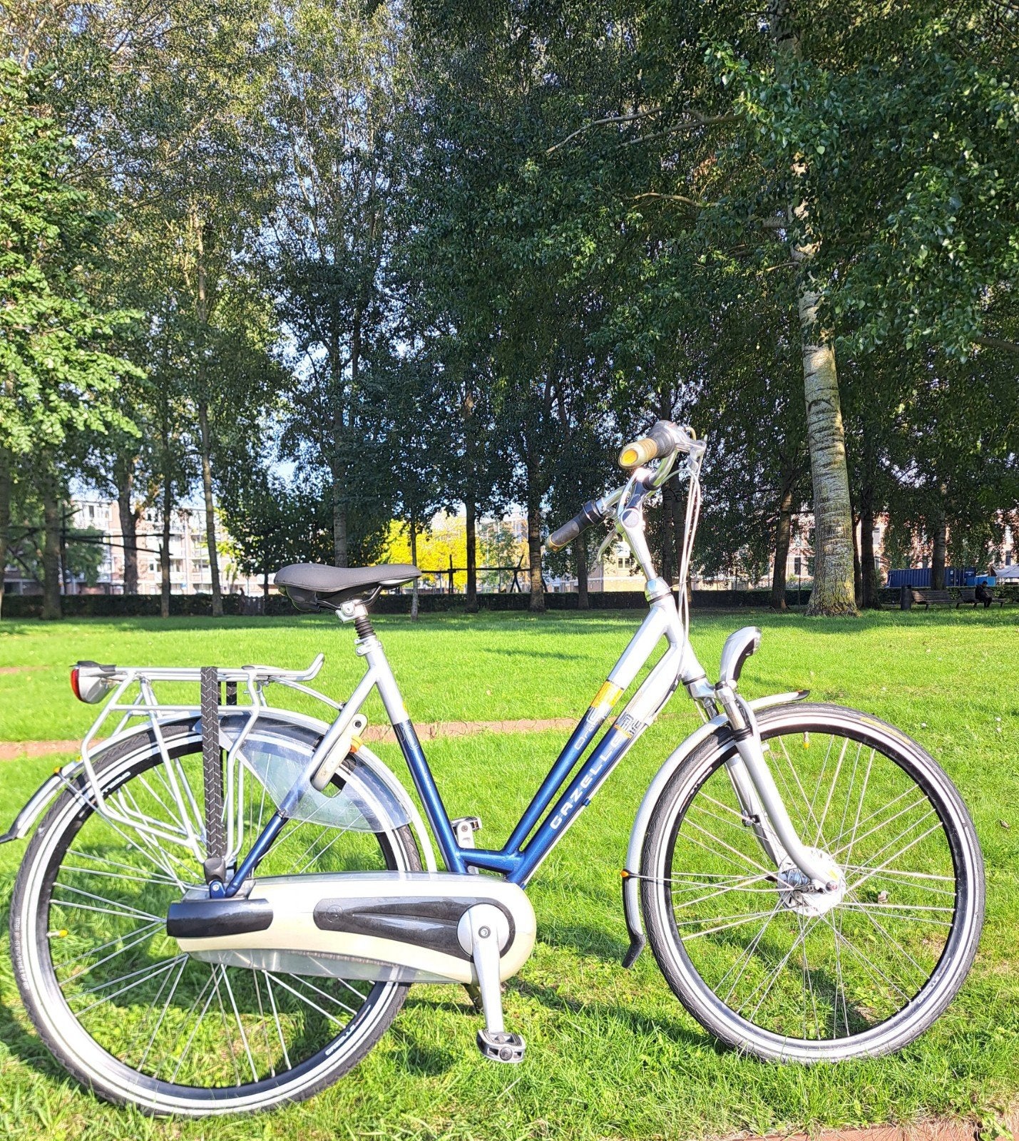 Gazelle Chamonix Limited Edition damesfiets 57 cm – 8 versne, Fietsen en Brommers, Ophalen, Versnellingen, Gazelle, Trommelrem