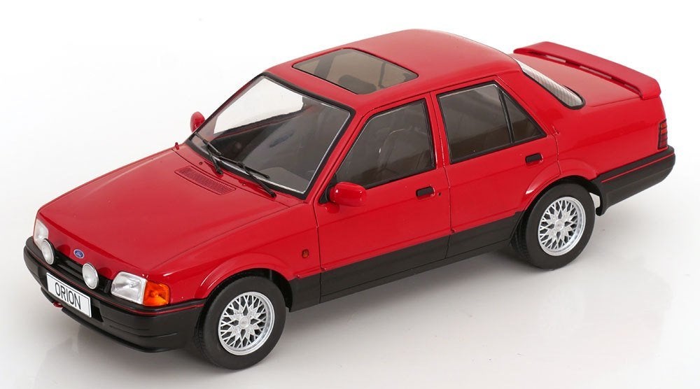 Ford Orion MK II 1.6E 1986-1990 Rood / Zwart 1-18 MCG Models, Overige merken, Tschuiten@hotmail.com, Duitsland, Auto