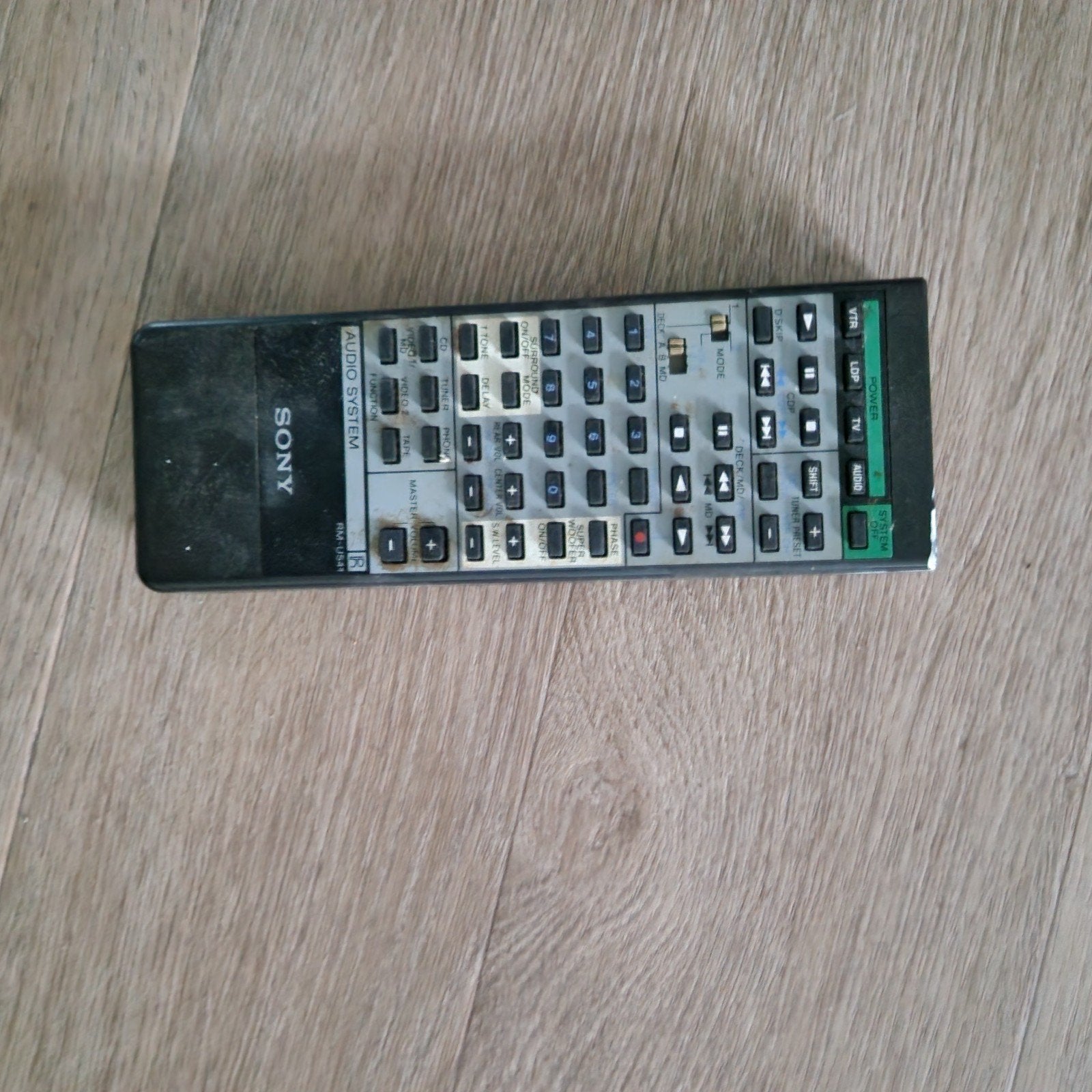 Sony RM-U341 afstandsbediening voor audiosysteem, Ophalen of Verzenden, Gebruikt, Origineel, Receiver of Versterker