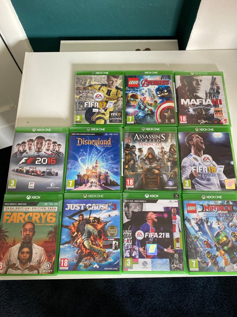 Xbox One Games Bundel - Diverse Genres, Spelcomputers en Games, Avontuur en Actie, Gebruikt, Ophalen of Verzenden, Eén computer
