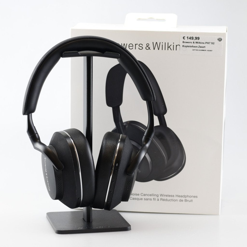 Bowers & Wilkins PX7 S2 Koptelefoon Zwart, Bower en Wilkins, Zo goed als nieuw, Support@bowerenwilkins.com, Dale Road
Worthing, West Sussex, BN11 2BH
United Kingdom