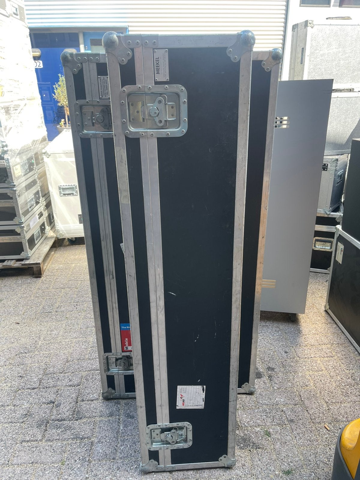 MEEKEL Flightcases. 144x33cm 25+6cm Hoog Klapdeksel TOPPER, Ophalen, Zo goed als nieuw, Overige instrumenten, Flightcase