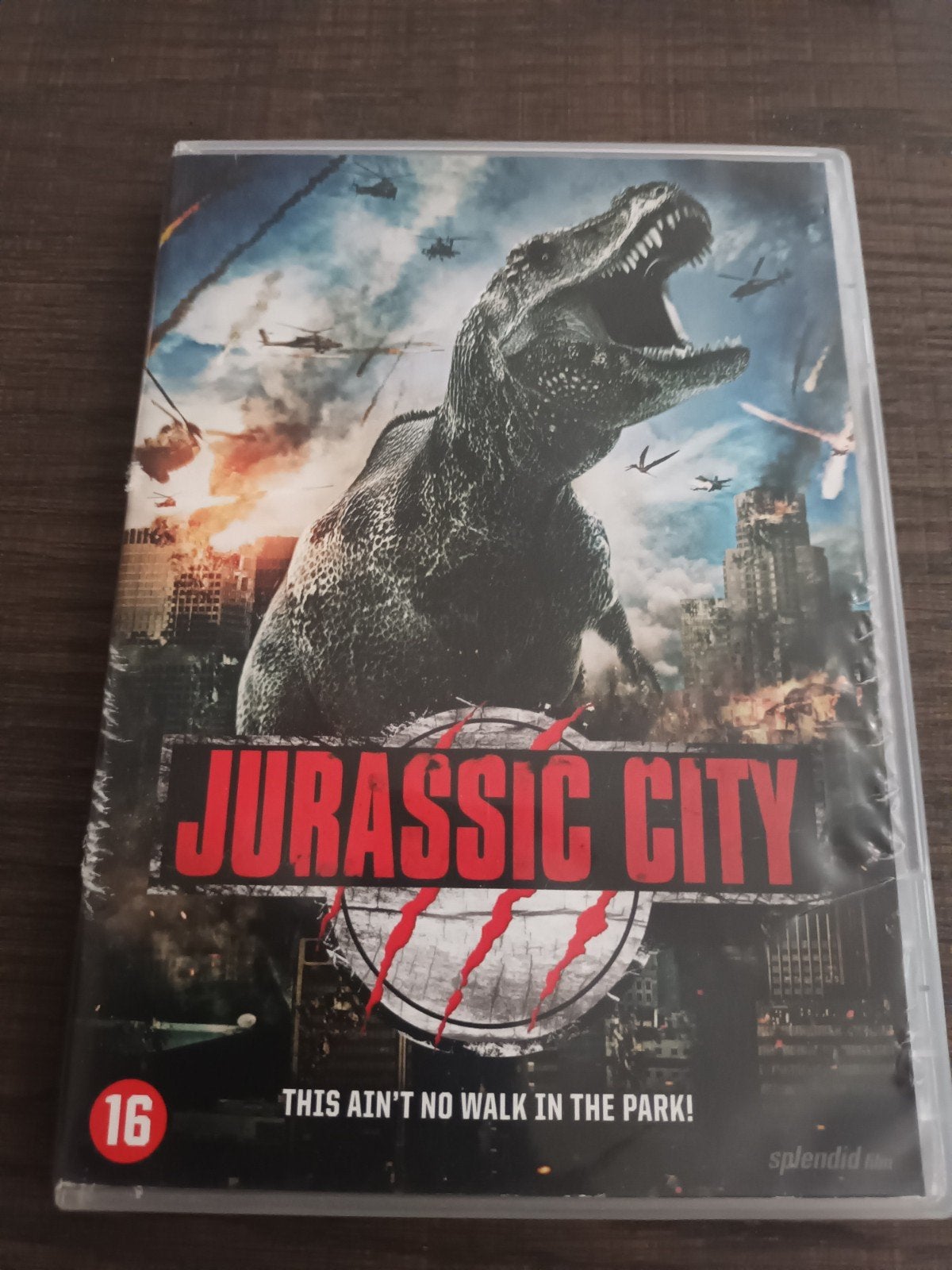 dvd Jurassic City, Cd's en Dvd's, Dvd's | Horror, Ophalen of Verzenden, Zo goed als nieuw, Overige genres