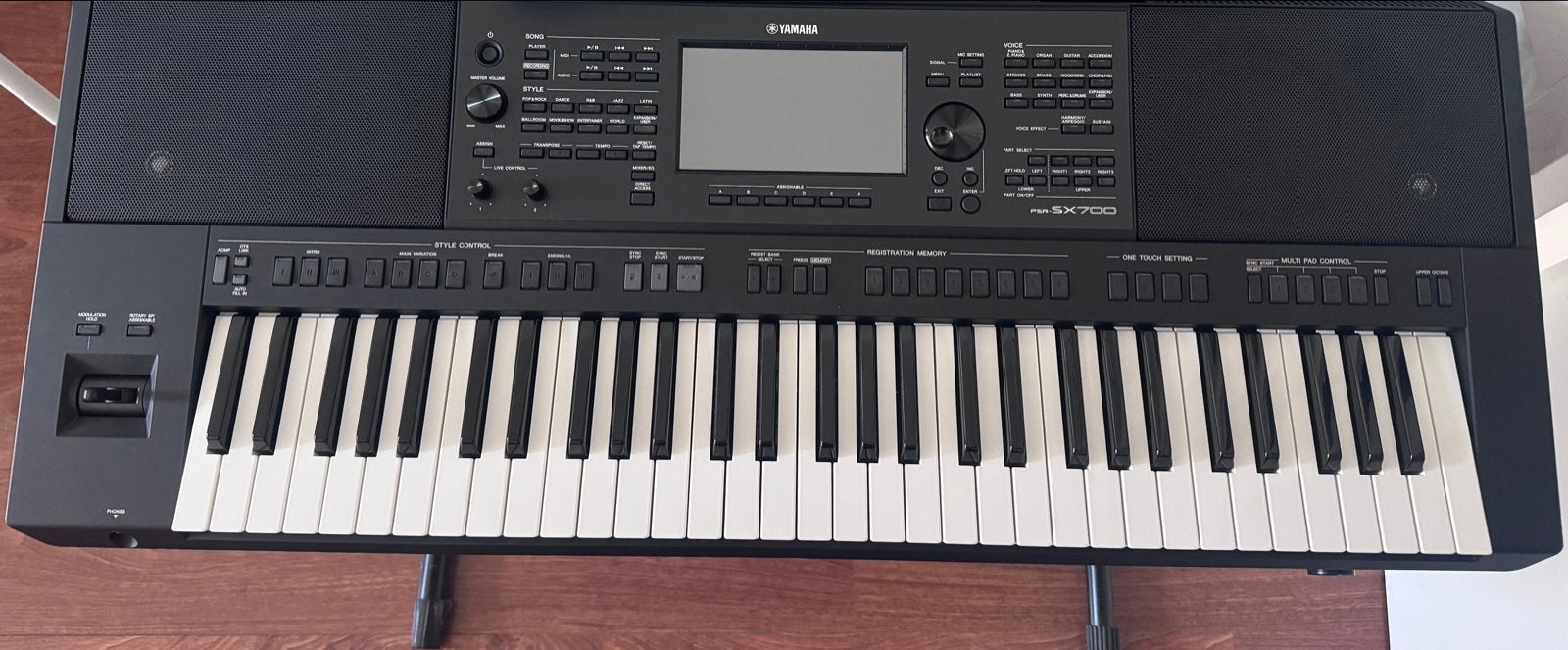 Yamaha PSR-SX700 Keyboard - Zo goed als nieuw, Muziek en Instrumenten, Keyboards, Ophalen, 61 toetsen, Yamaha, Zo goed als nieuw
