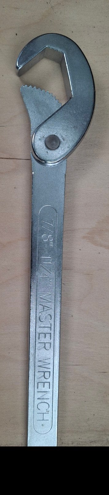Master Wrench Heavy Duty verstelbare sleutel nieuw, Ophalen of Verzenden, Gebruikt, Sleutel/ratel, Overige merken