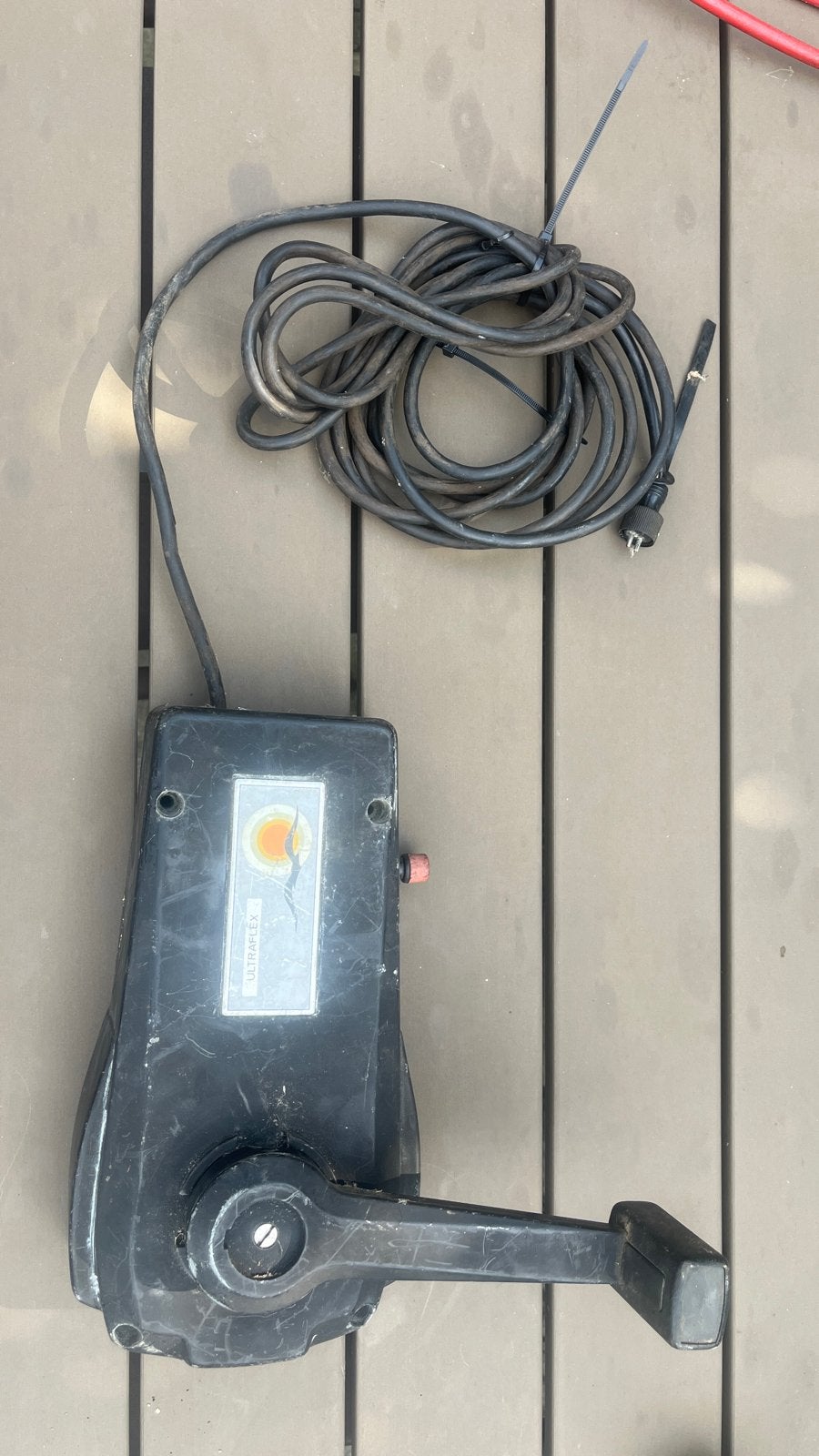 Ultraflex afstandsbediening voor bootmotor, Watersport en Boten, Ophalen, Gebruikt, Motor en Techniek, Zeilboot of Motorboot