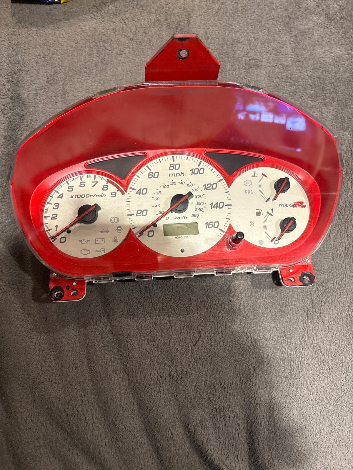 Honda Civic Type R EP3 snelheidsmeter rode wijzerplaten, Ophalen of Verzenden, Gebruikt, Honda