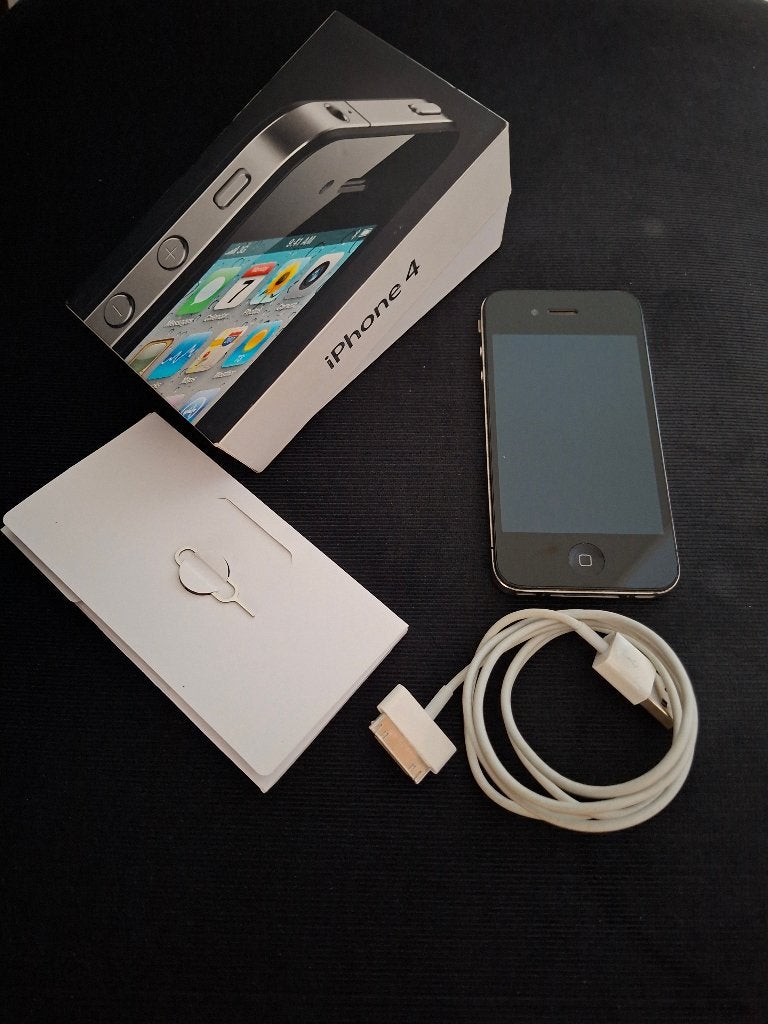 Iphone 4 black 16Gb, Telecommunicatie, Ophalen, Gebruikt, 16 GB, Zwart