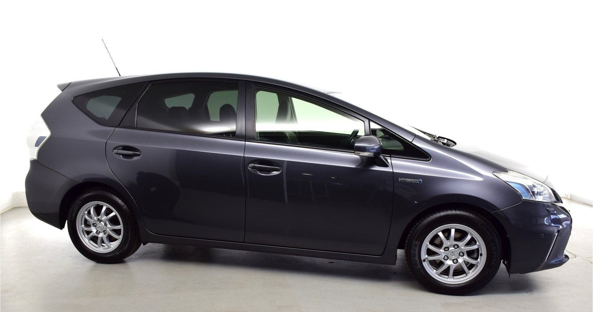 Toyota Prius+ 1.8 Dynamic Plus-LEDER-7 Zits-Panoramadak trek, Auto's, Gebruikt, Zwart, 4 cilinders, 7 stoelen