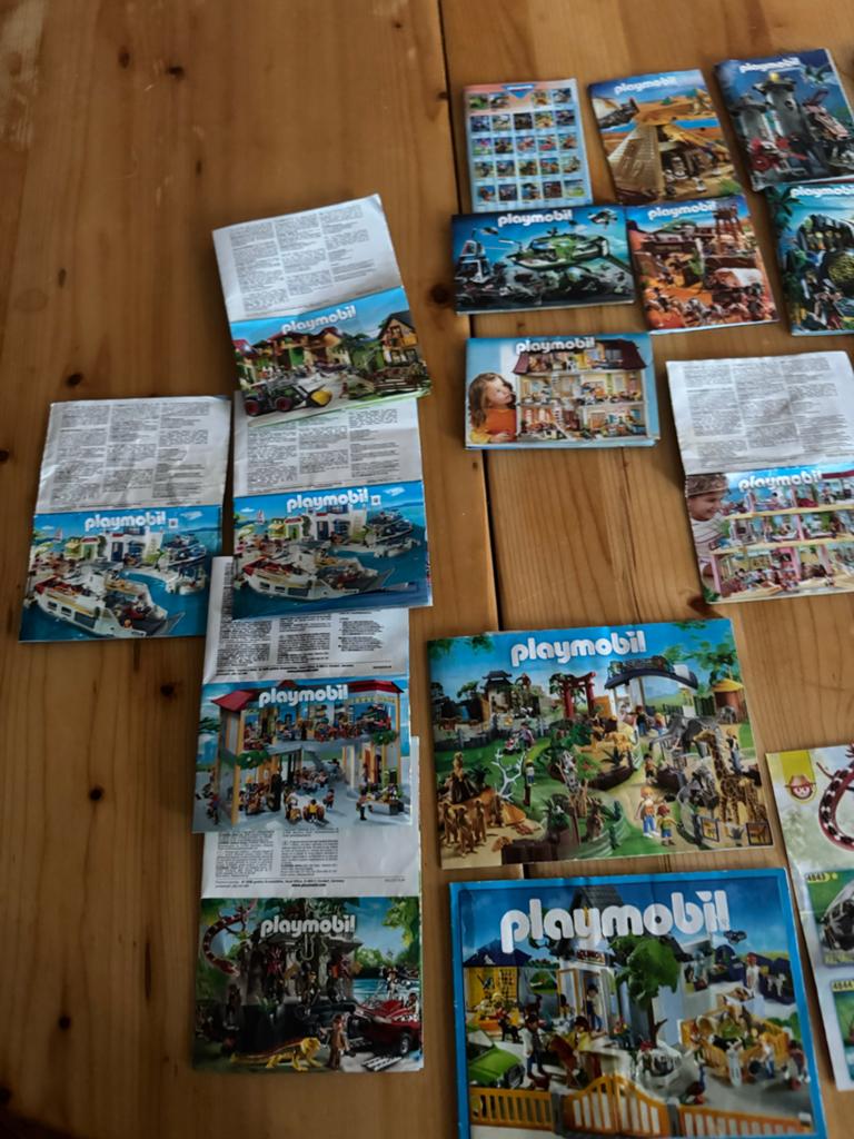 Playmobil reclameboekjes en folders (diverse), Kinderen en Baby's, Speelgoed | Playmobil, Ophalen of Verzenden, Gebruikt, Los playmobil