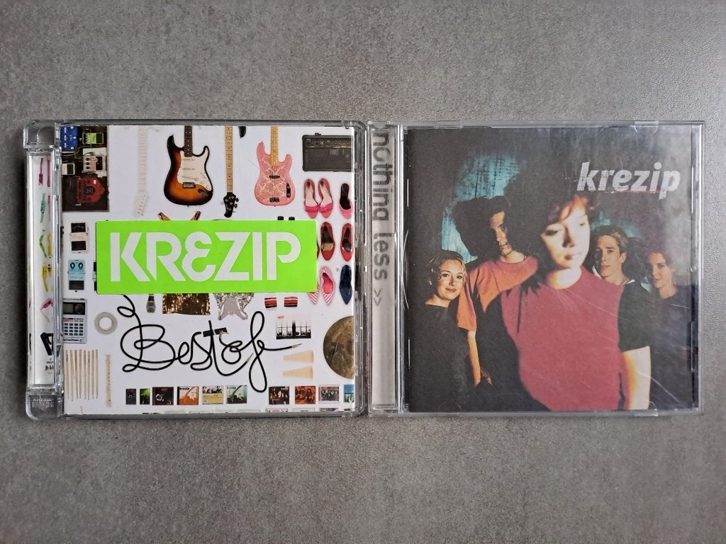 Krezip - Nothing Less & Best Of, leuke cd's in goede staat, Ophalen of Verzenden, Zo goed als nieuw, Poprock