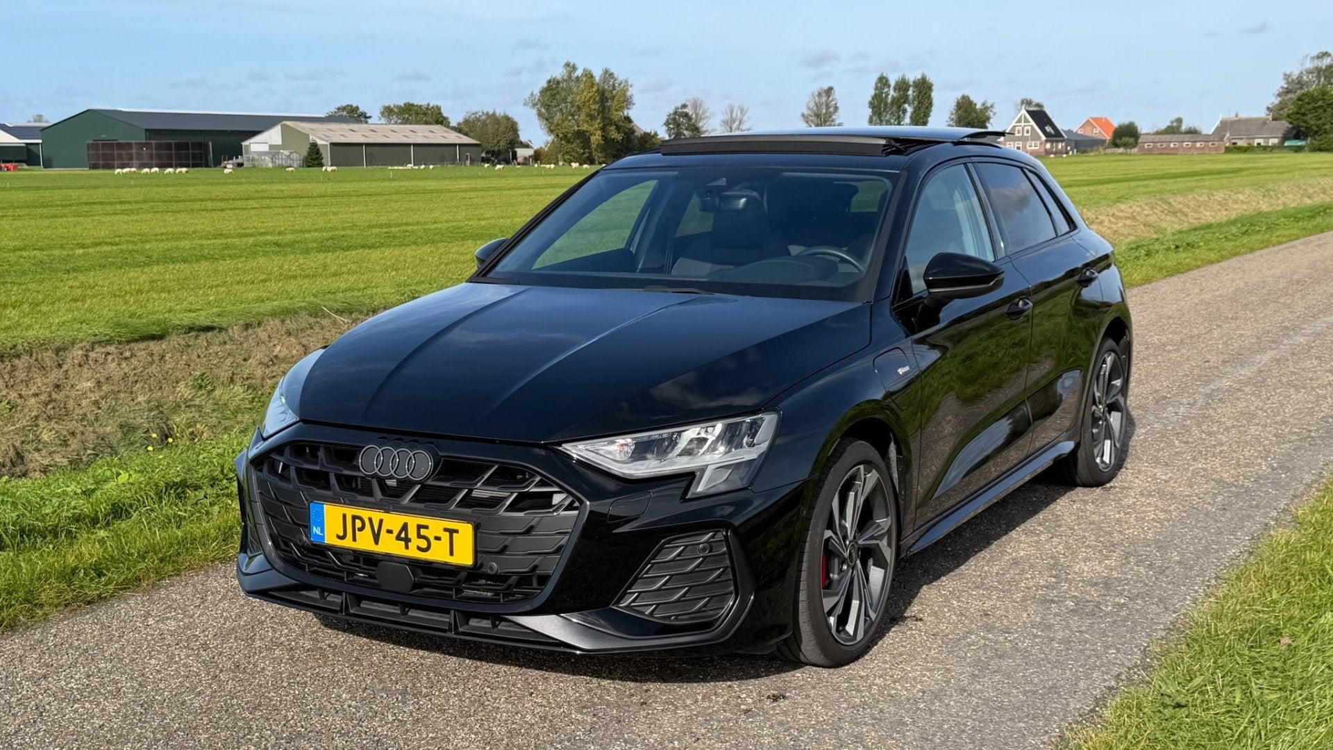 Audi A3 Sportback 45 TFSI-e plug in hybride S line, 200 KW/2, Auto's, Stof, Zwart, 4 cilinders, 125 km