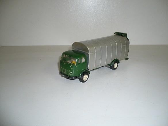 Tekno Denmark Mercedes LP322 Vuilniswagen, Ophalen of Verzenden, Gebruikt, Bus of Vrachtwagen, Tekno
