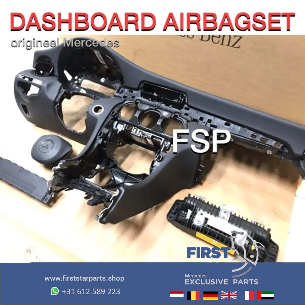 W205 amg dashboard + airbag set Mercedes C Klasse C205 S205, Auto-onderdelen, Dashboard en Schakelaars, Gebruikt, -, Ophalen of Verzenden