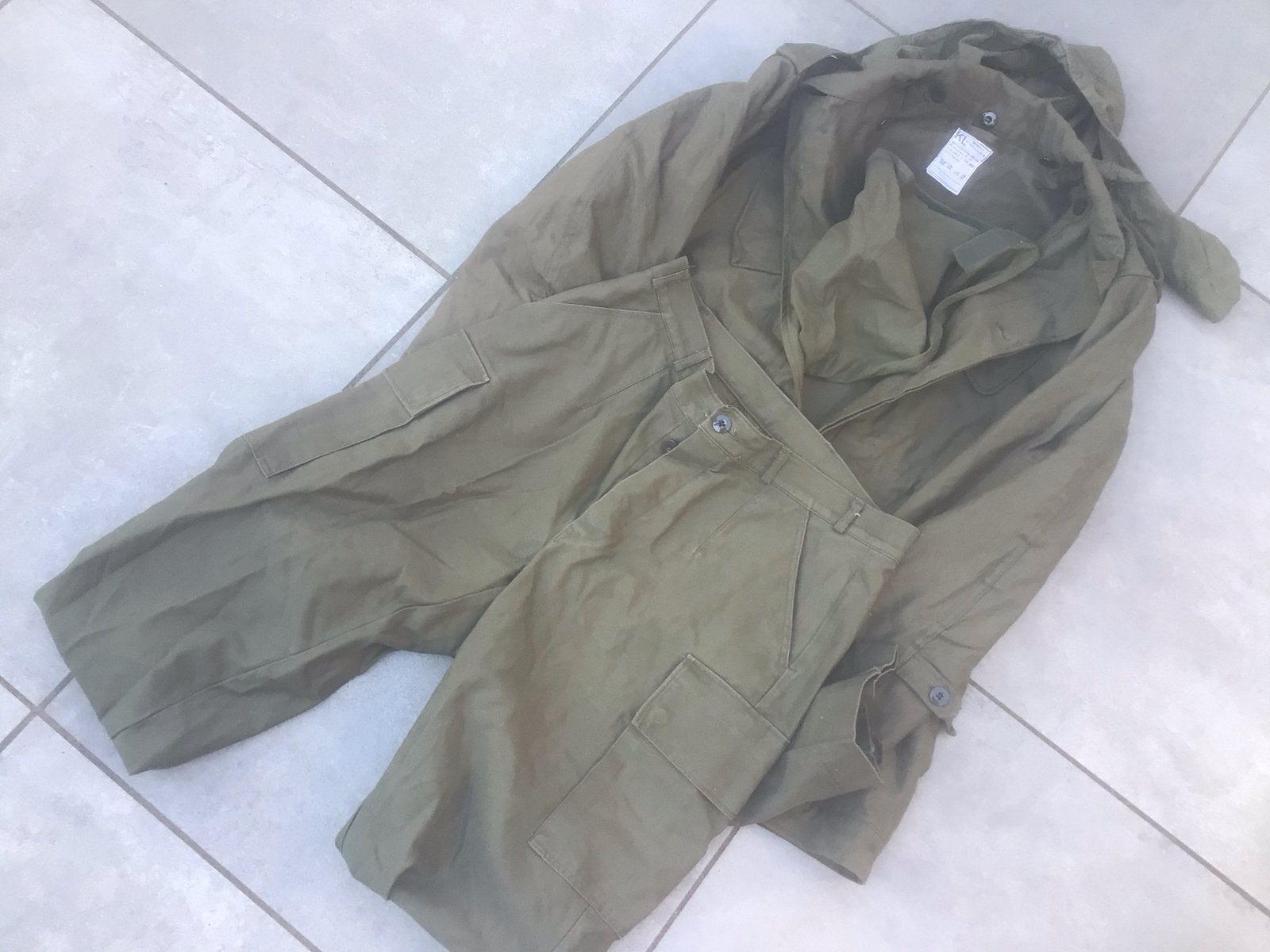 KL Militair Uniform - Jas en Broek (Jaren '50/'80), Ophalen of Verzenden, Landmacht, Nederland, Kleding of Schoenen