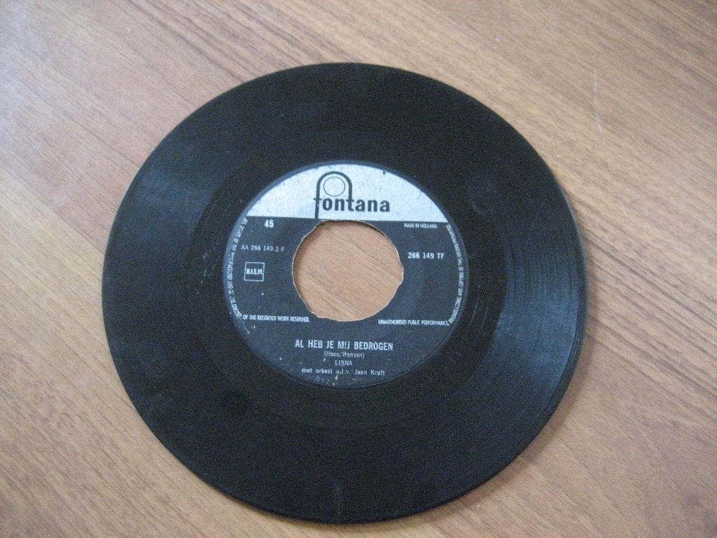 60s nl liana de havenmeid, Ophalen of Verzenden, Gebruikt, 7 inch, Nederlandstalig