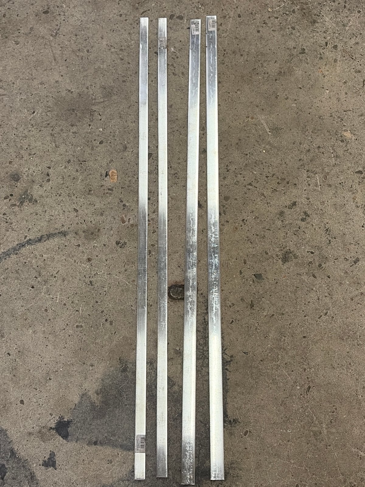 Aluminium Strips 25x2x1000mm - Gust Alberts, Doe-het-zelf en Verbouw, Gebruikt, Aluminium, Ophalen of Verzenden, Nvt