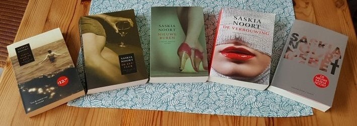 Saskia Noort 5 thrillers o.a. De eetclub Een spannend cadeau, Ophalen of Verzenden, Gelezen, Saskia Noort, Nederland