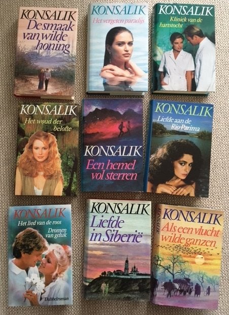 Konsalik: verschillende titels, Ophalen of Verzenden, Zo goed als nieuw, Heinz G. Konsalik, Europa overig