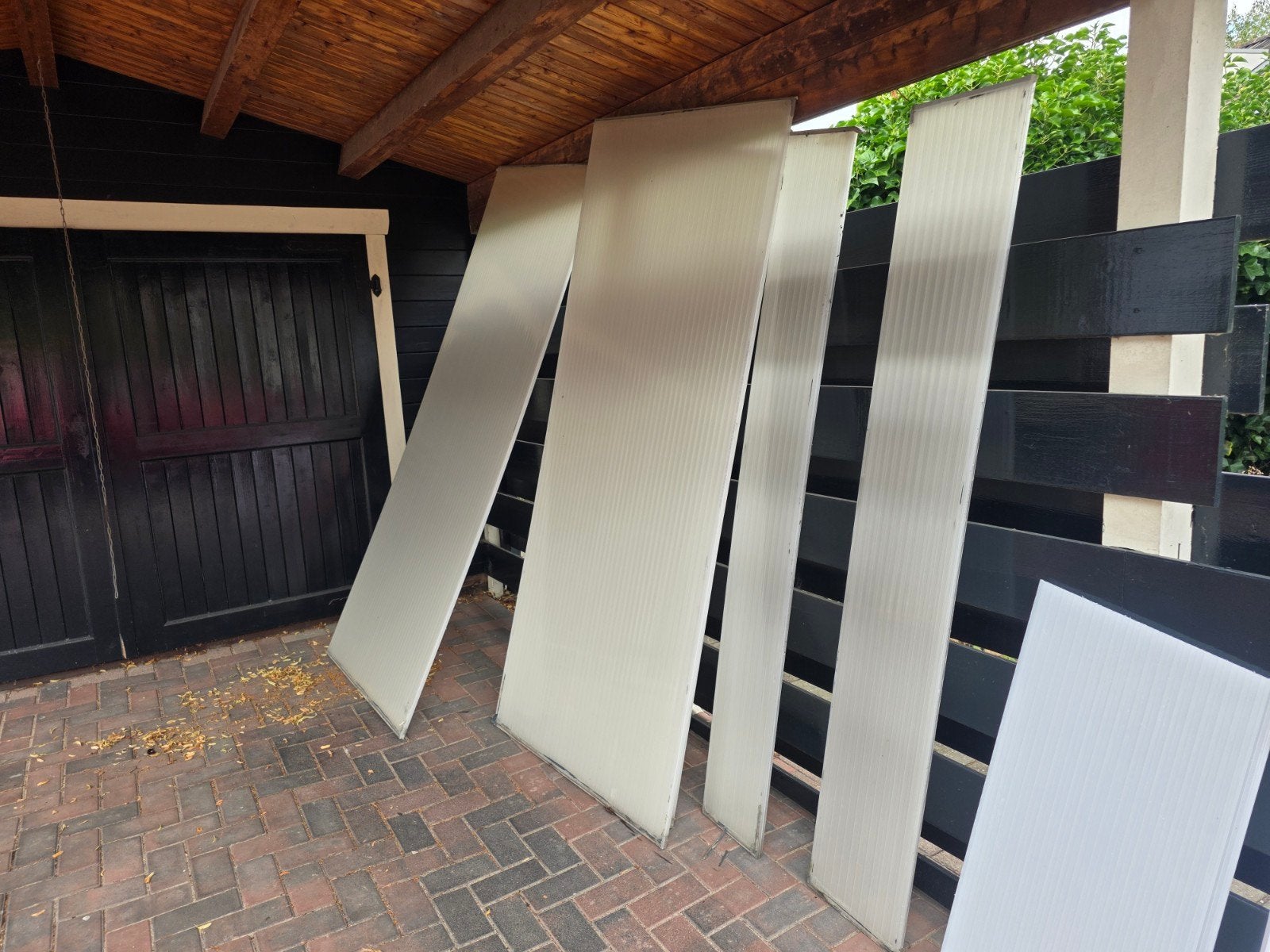 Polycarbonaat kanaalplaten 16mm - Diverse afmetingen, Doe-het-zelf en Verbouw, Platen en Panelen, Ophalen