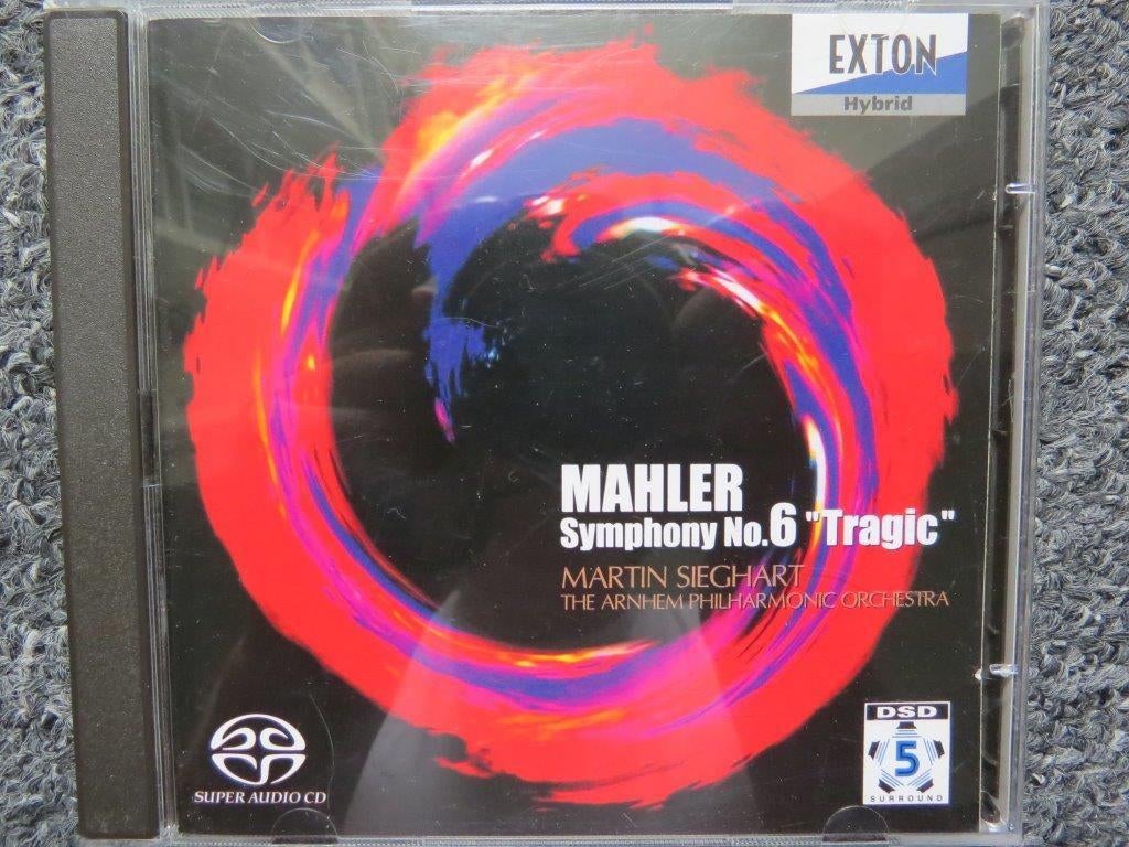 2SACD cd: Mahler, Symphony No. 6 Tragic, Arnhem Philharmonic, Ophalen of Verzenden, Classicisme, Zo goed als nieuw, Kamermuziek