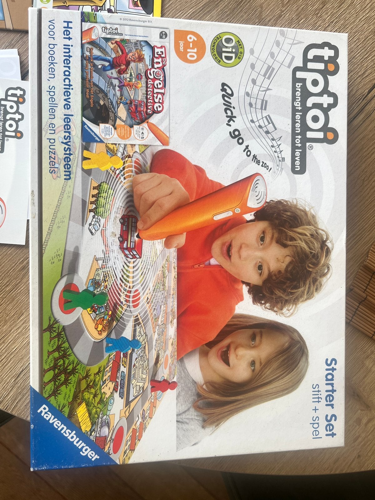 Tiptoi engelse detective, Kinderen en Baby's, Speelgoed | Educatief en Creatief, Ophalen, Zo goed als nieuw