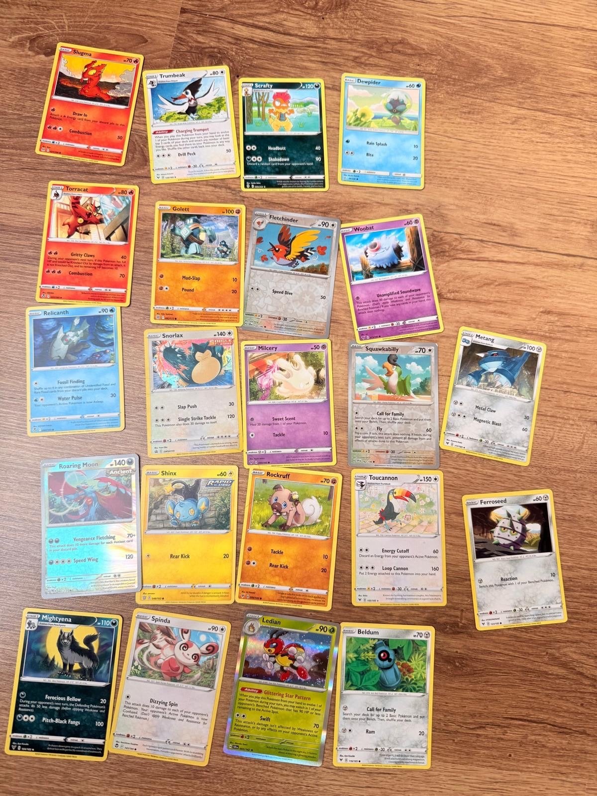 Pokémon kaarten - Diverse selectie, Ophalen of Verzenden, Gebruikt, Meerdere kaarten, Foil