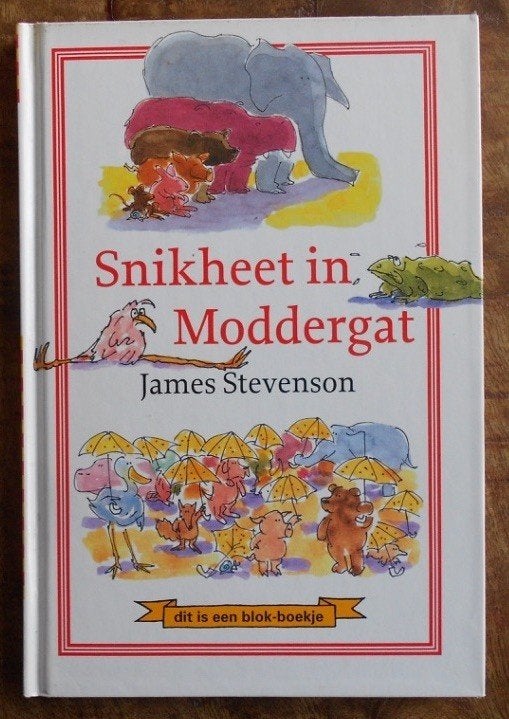 Snikheet in Moddergat - James Stevenson = AVI-6, Ophalen of Verzenden, Zo goed als nieuw, Fictie algemeen