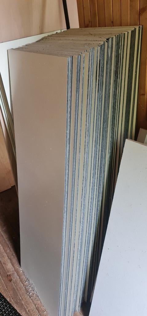 Partij Trespa HPL 6mm wit -diverse afmetingen (31m2), Ophalen, HPL