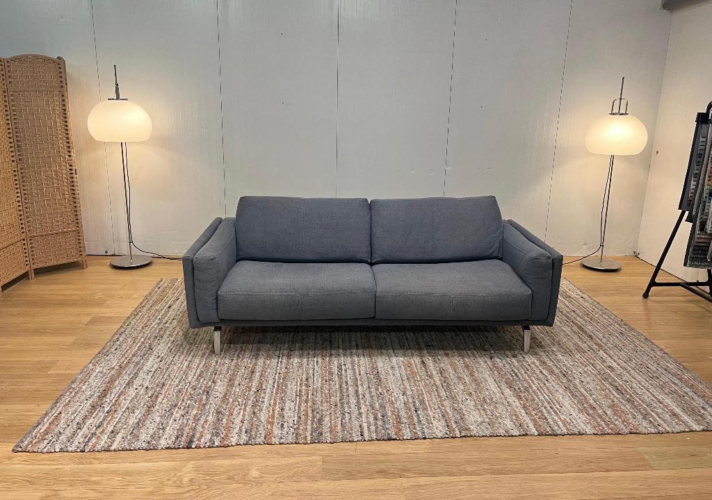 Leolux Bellice 3-Zits Bank Wol Grijsblauw, Leolux, https://www.leolux.nl/, Driepersoons, 75 tot 100 cm