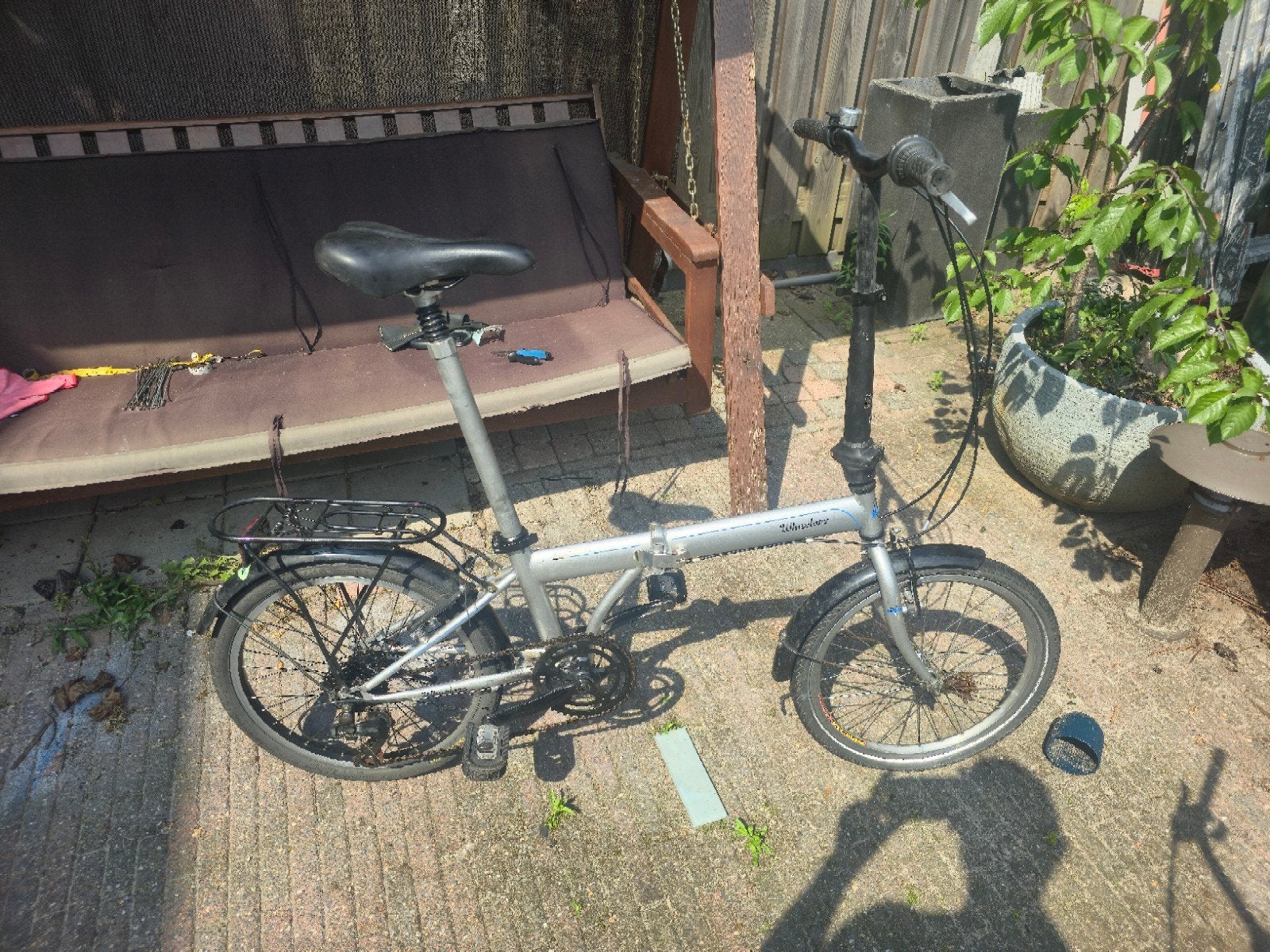 Wheelerz vouwfiets met 6 versnellingen - Goede staat, 20 inch of meer, Gebruikt, Velgrem, Versnellingen
