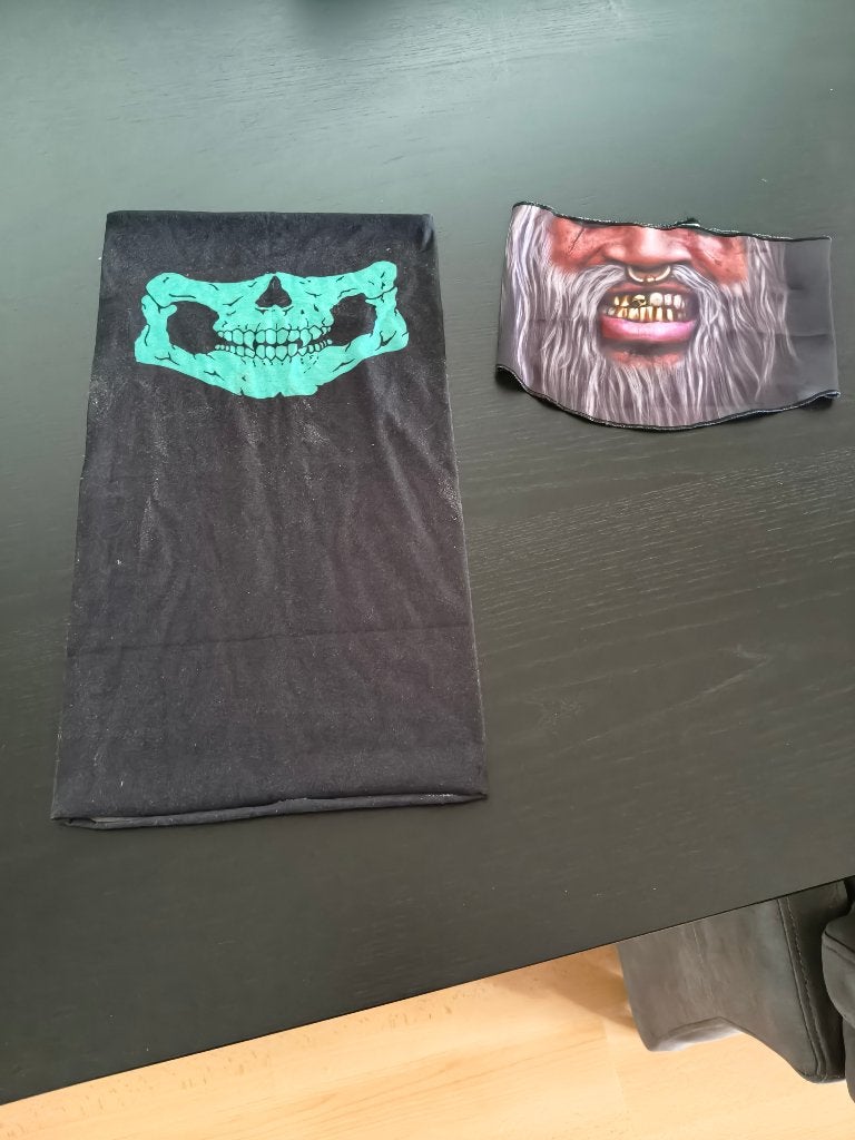 4 skimaskers, Ophalen of Verzenden, Gedragen, Overige maten, Overige typen