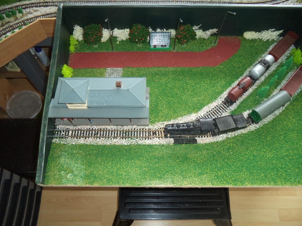 diorama, Hobby en Vrije tijd, Modeltreinen | H0, Nieuw, Brug, Tunnel of Gebouw, Gelijkstroom, Overige merken, Ophalen