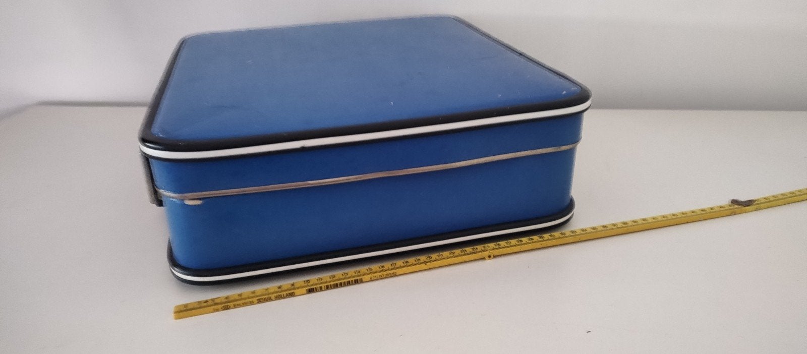 K720 VINTAGE jaren 70 KLM stewardess koffer, zeer fraai, Overige materialen, Gebruikt, Onbekend, Minder dan 50 cm