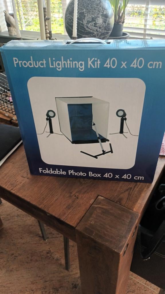 Fotostudio- fotobox, Ophalen, Zo goed als nieuw