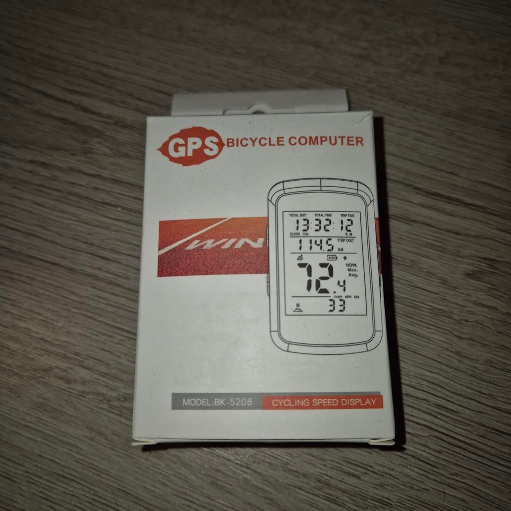 Drivemax fietscomputer, draadloos oplaadbaar, Ophalen of Verzenden, Draadloos, Nieuw